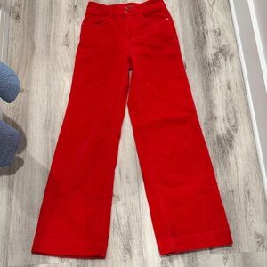 Judy Blue Women's Red Corduroy Pants